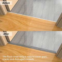 Floor Transition Strip Self-Adhesive 5.08cm Wide Vinyl Floor Divider Strip