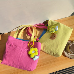 Contrasting Handbag & Bear Lunch Box Mommy Bag