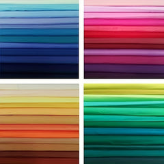 50pcs Cotton Fabric Squares Bundle for Sewing Quilting Beginners