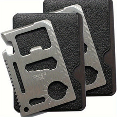 Multitool Outdoor Camping Pocket Tools 11 in 1 Lifesaving Card Survival Tool