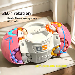 Magic Beans Stress Relief Toy 3D Multifaceted Space Magic Beans Fingertip Puzzle