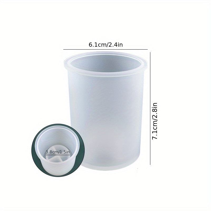Resin Candle Holder Molds Set for Home Decor & Wedding, 3 Sizes
