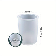 Resin Candle Holder Molds Set for Home Decor & Wedding, 3 Sizes