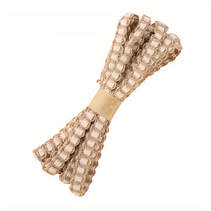 5m Khaki Hemp Rope DIY Webbing Minimalist Fiber Decorative Webbing