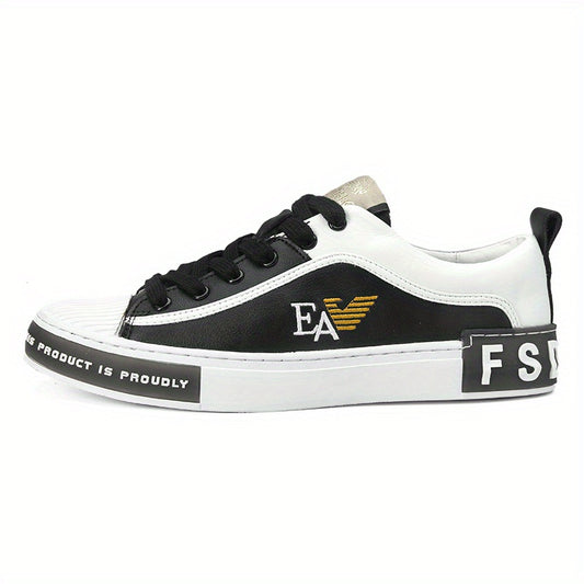 Men's Block Slip On Sneakers, Casual Walking Shoes