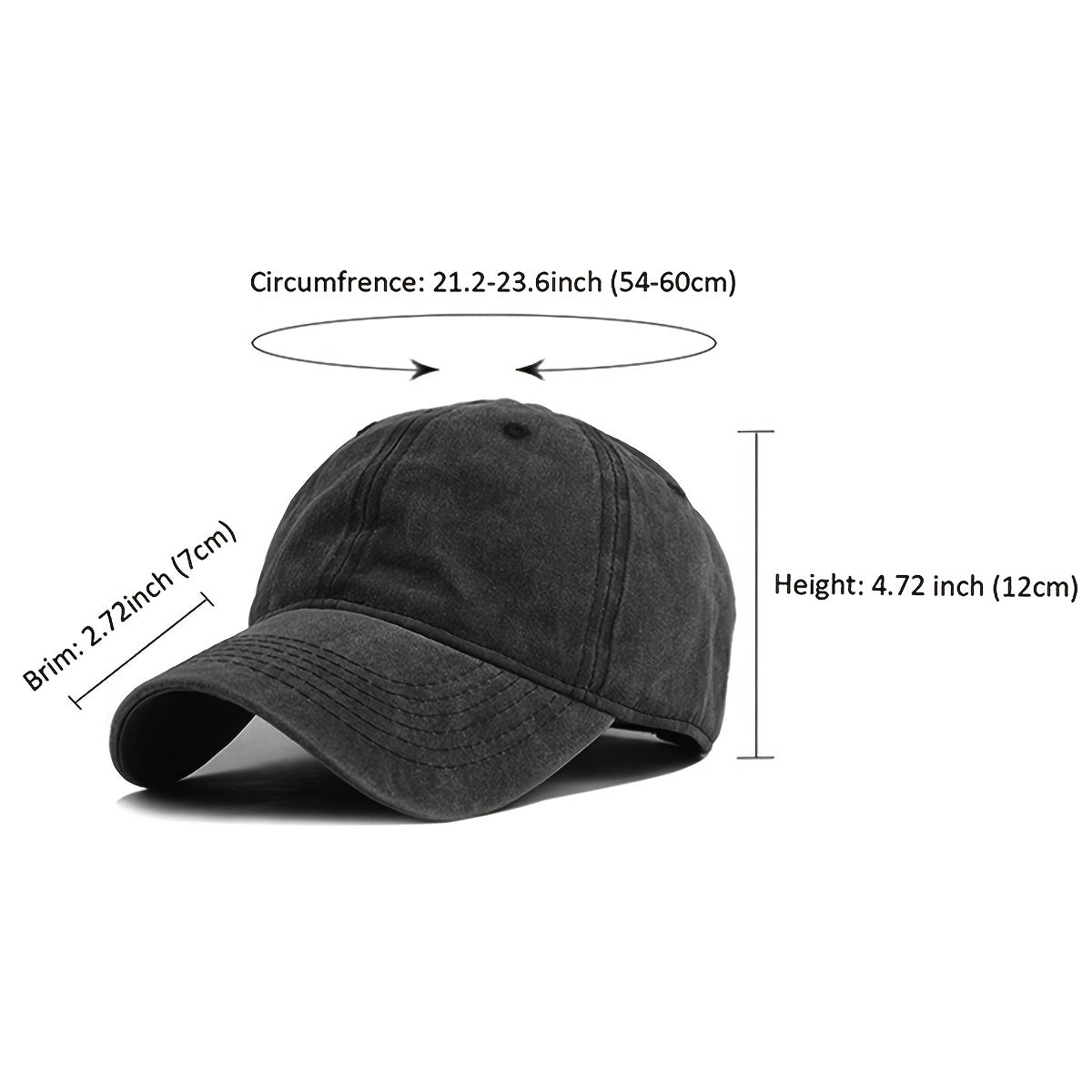 Adjustable Cotton Western Cowboy Hat for Men