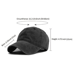 Adjustable Cotton Western Cowboy Hat for Men