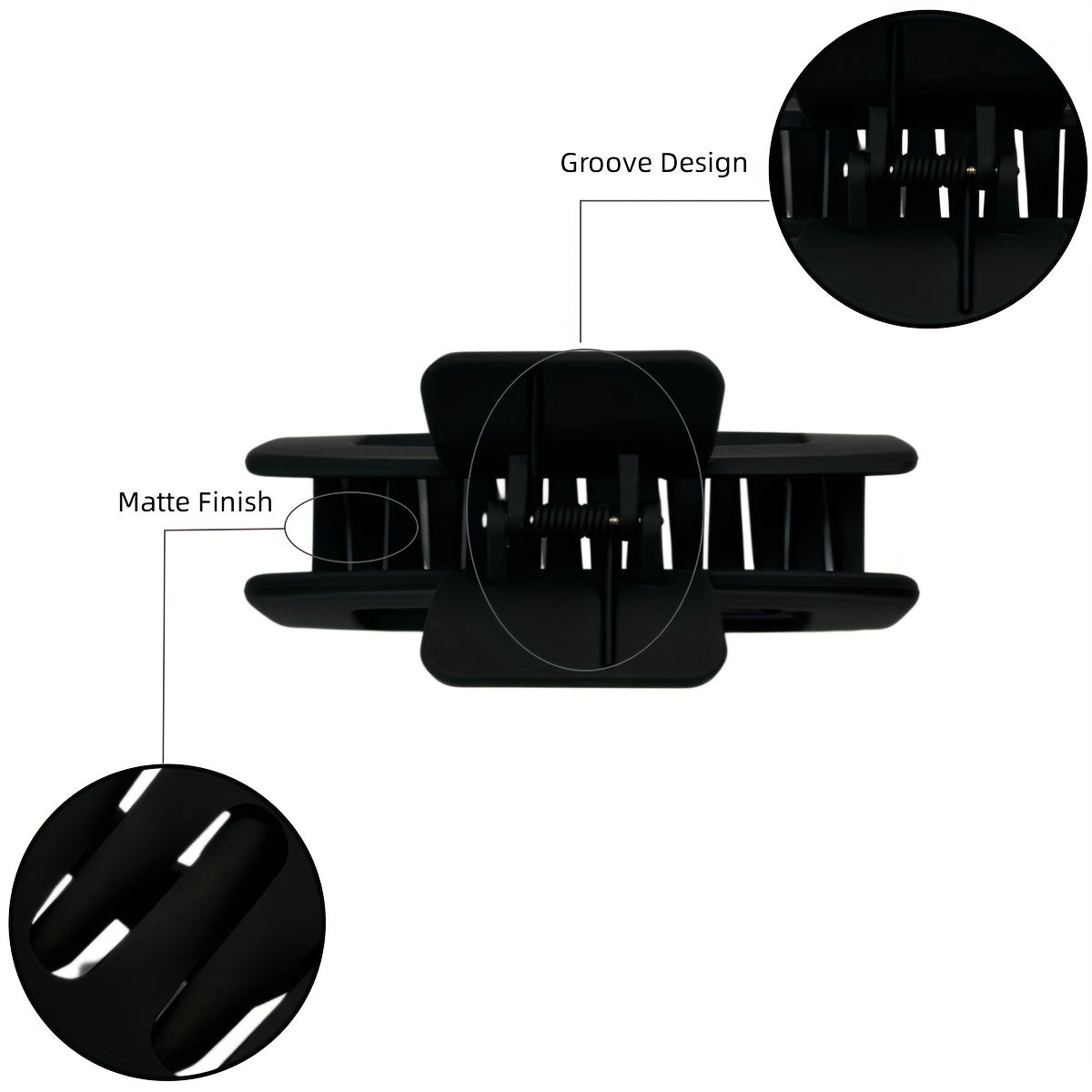 Strong Hold Hair Claw Clips For Thick Hair - Large Hair Clips For Women & Girls