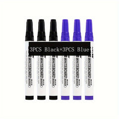 Waterproof Red Marker Pen Large Head Quick Dry for Writing Drawing