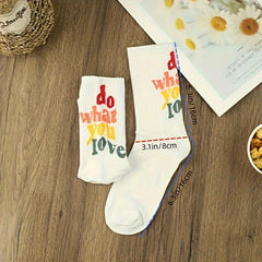 Graffiti Crew Socks Cotton Sports Socks