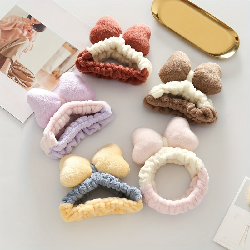 Big Bowknot Headband Soft Elastic Hair Band Hair Accessories