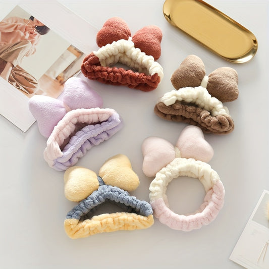 Big Bowknot Headband Soft Elastic Hair Band Hair Accessories