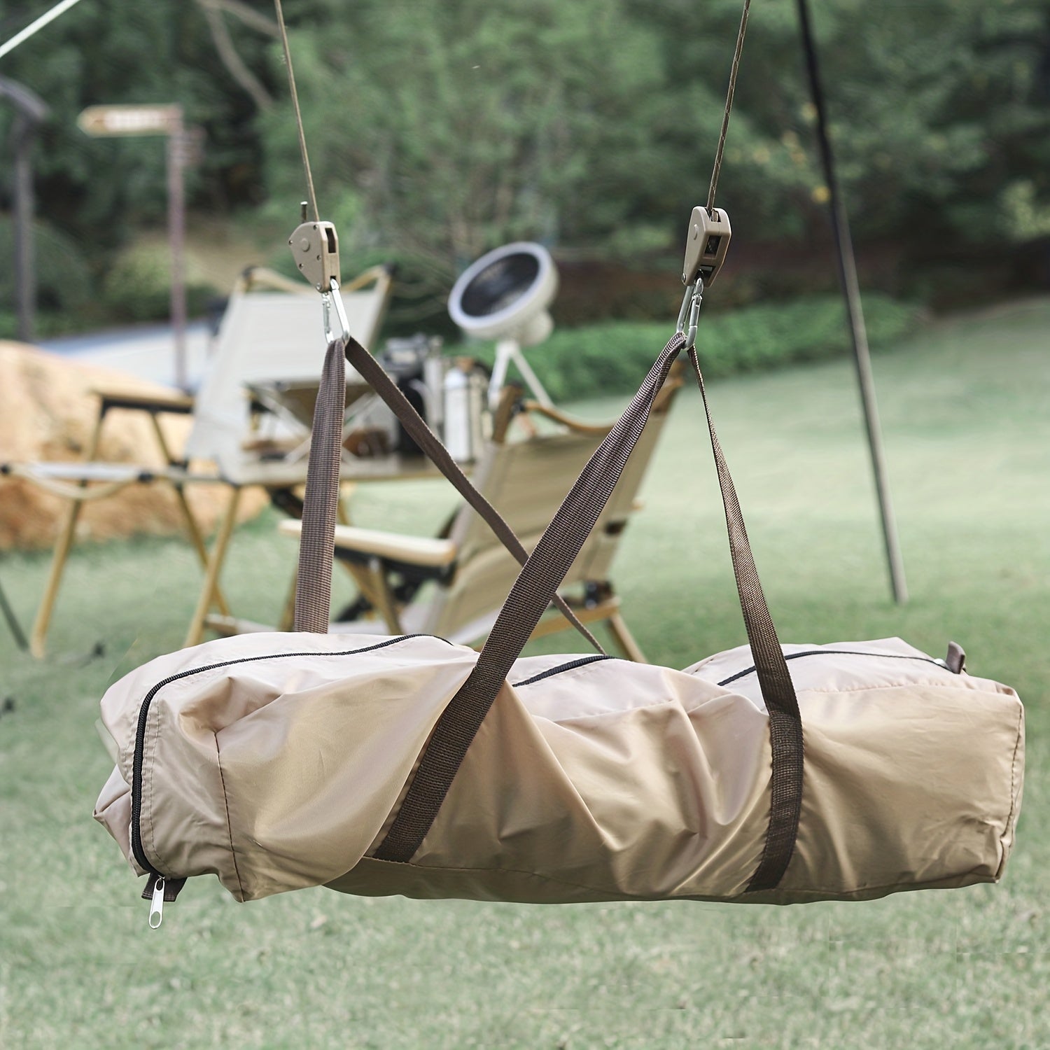 Windproof Rope & Ratchet Tie Down Strap Set