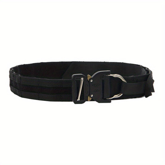 Durable MOLLE Combat Belt for Outdoor Tactical Activities