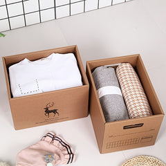 Eco Friendly Paper Storage Box With Lid
