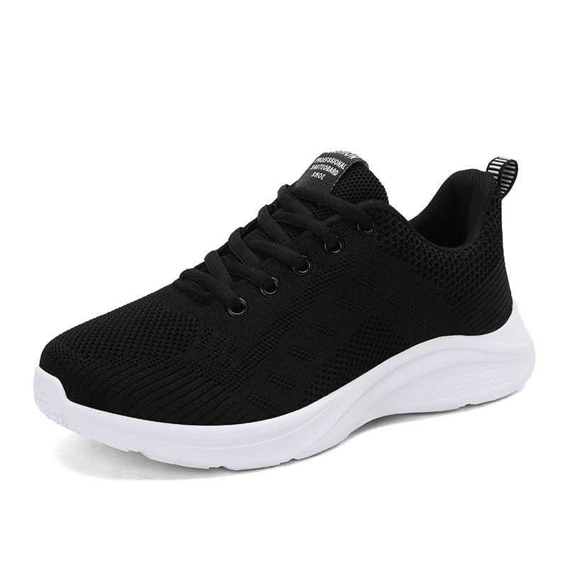 Women's Lightweight Breathable Running Shoes Mesh Casual Lace up Sneakers