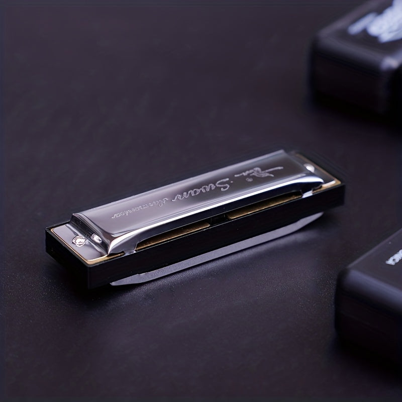 10 Hole 20 Tone Diatonic Harmonica Blues Harp For Beginners