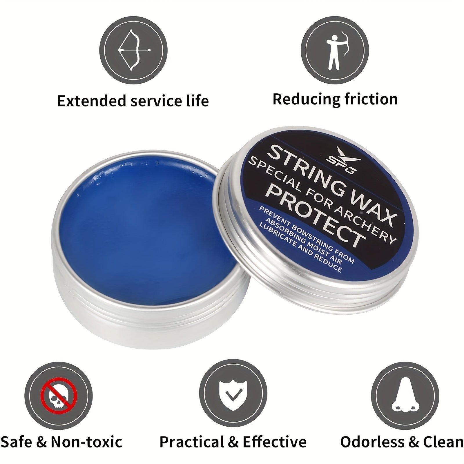 Bow String Maintenance Wax for Recurve or Compound Bow