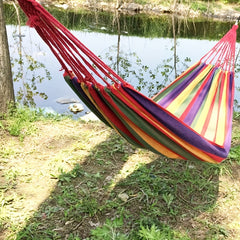 Portable Hammock Set with Tree Straps and Travel Bag