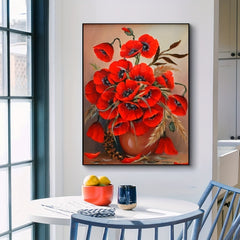 Flower Pattern Diamond Painting For Home Decoration