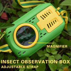 Outdoor Insect Observation Box with Magnifier Halloween Gift