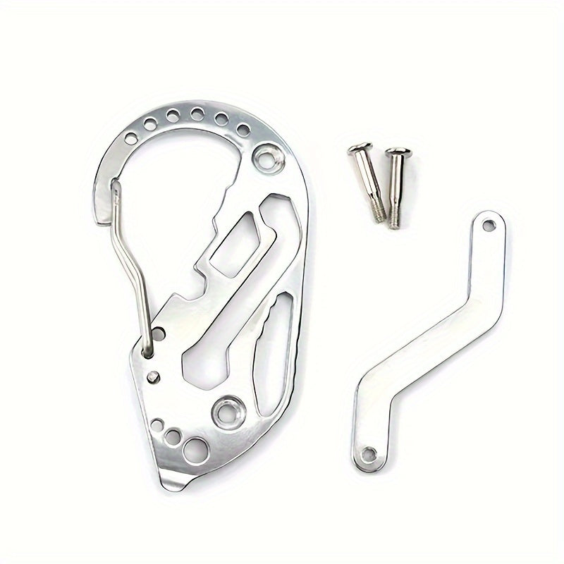 Stainless Steel Mini Tool Keychain Screwdriver Wrench
