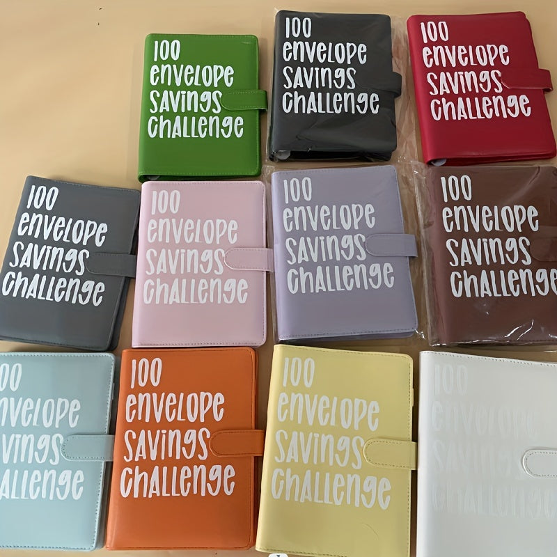 Savings Challenge Book 100 Envelopes Budget Planner with Cash Envelopes