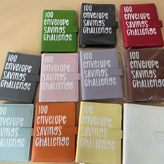 Savings Challenge Book 100 Envelopes Budget Planner with Cash Envelopes