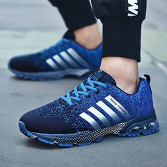 Unisex Breathable Knit Sneakers Lightweight Outdoor Shoes