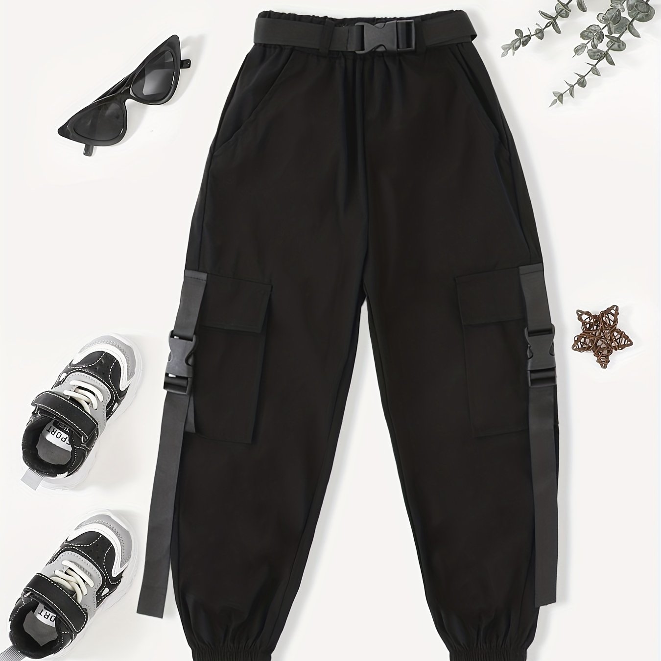 Boys Street Hip Hop Cargo Pants Soft for Spring and Autumn Kids