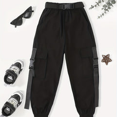 Boys Street Hip Hop Cargo Pants Soft for Spring and Autumn Kids