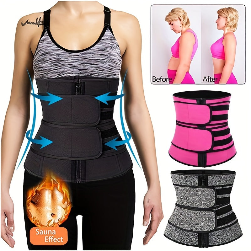Women's Waist Trainer Sauna Sports Belt Fitness Waist Corset Belts