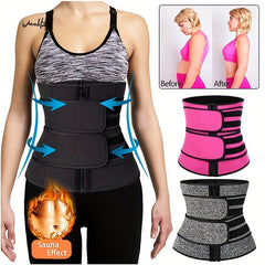 Women's Waist Trainer Sauna Sports Belt Fitness Waist Corset Belts