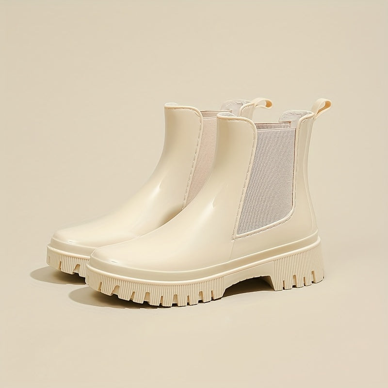 Women's Thick Bottom Waterproof Rain Boots