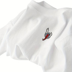 Scorpion Iron on Embroidery for DIY Clothing Cases Hats Bags Paintings