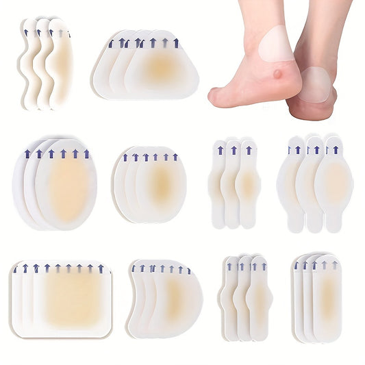 2pcs Gel Heel Posts Women's High Heels Foot Stickers