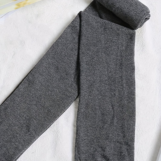 Solid Thigh High Socks Women's Stockings & Hosiery