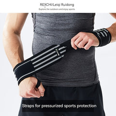 Sports Wrist Strap Weightlifting Wrapping Strap Compression Protector
