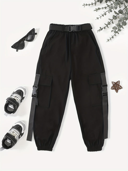 Boys Street Hip Hop Cargo Pants Soft for Spring and Autumn Kids