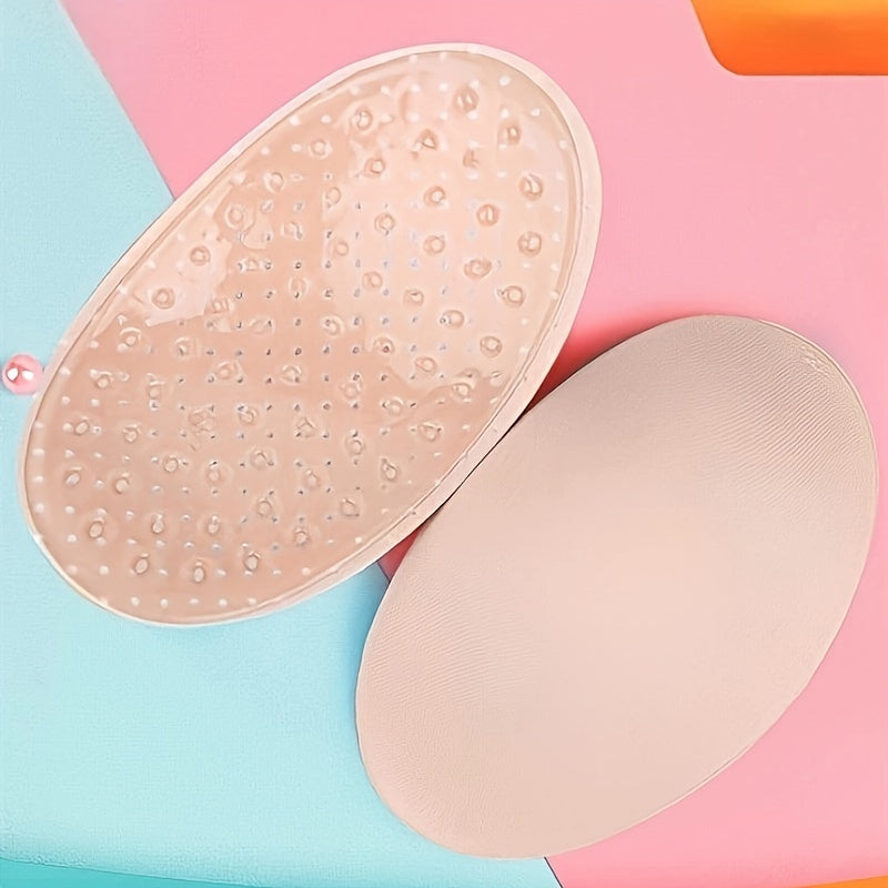 Invisible Silicone Shoulder Pads Soft Non Slip Self Adhesive Bra Strap Cushions