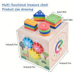 Kids Toolbox Shape Sorting Educational Toy Holiday Gift