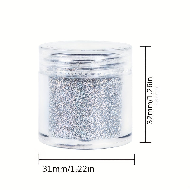 10ML Bottled Laser Face Body Glitter Powder Multi Glitter Halloween Makeup