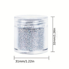 10ML Bottled Laser Face Body Glitter Powder Multi Glitter Halloween Makeup