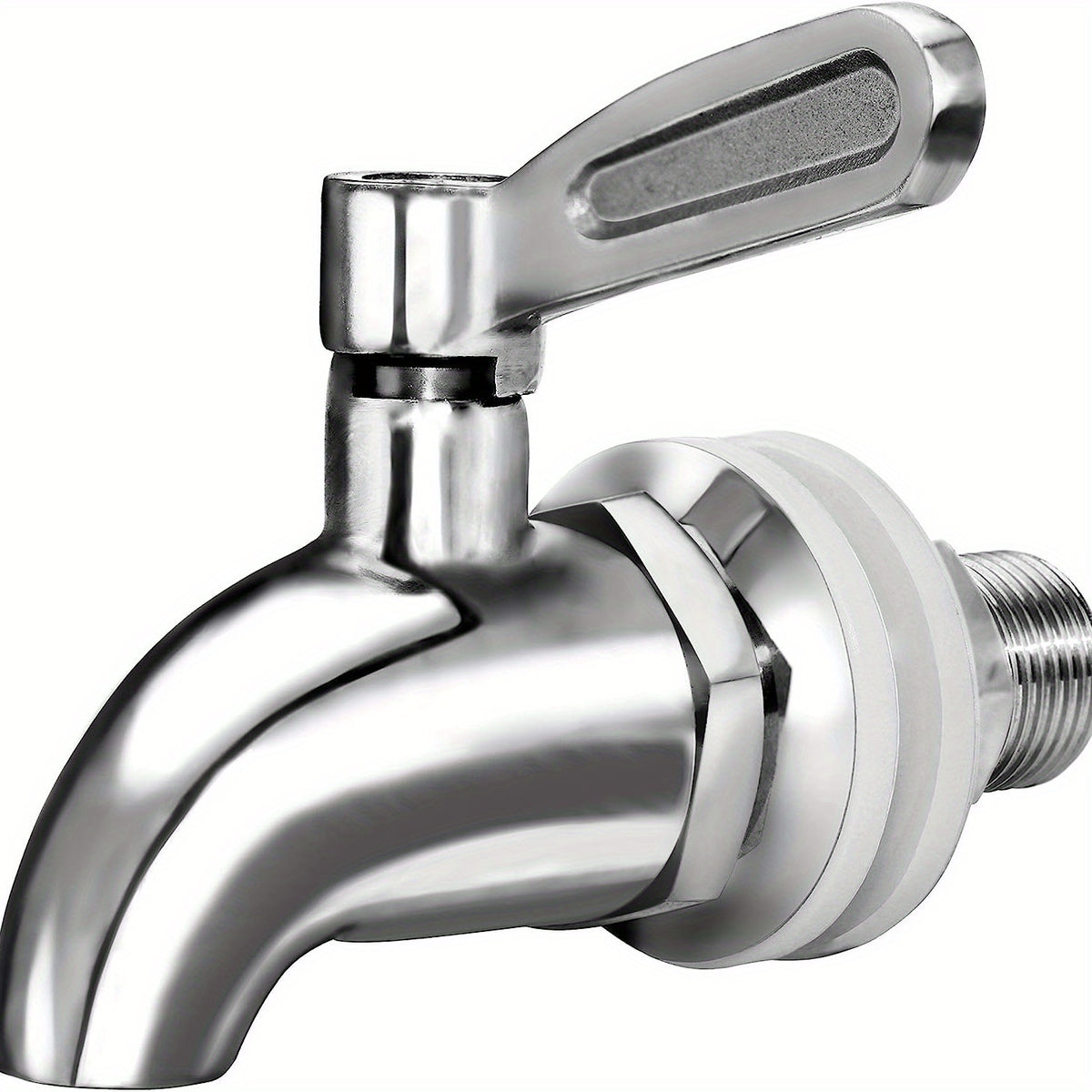 Stainless Steel Beverage Dispenser Replacement Faucet w/ Anti Clogging Cover