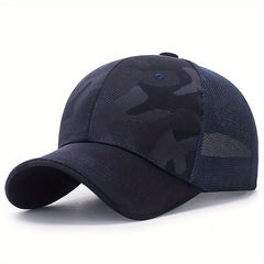 Men's Camouflage Baseball Cap for Outdoor Fitness