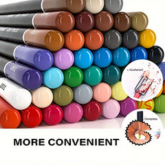 120 Mixed Colored Pencils Set with Wooden Case