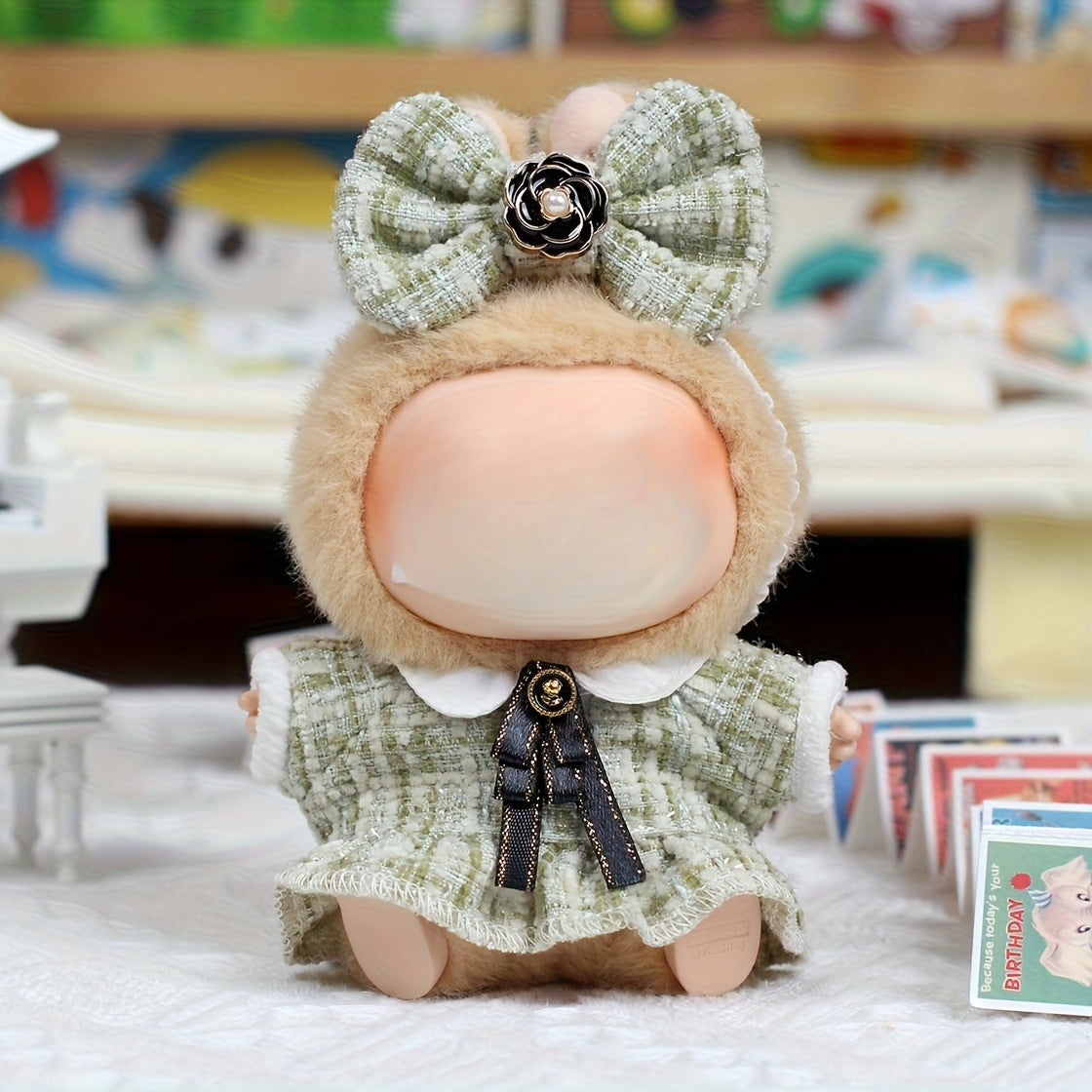 Plaid Doll Clothes Set, Fits Doll, Doll Not Included