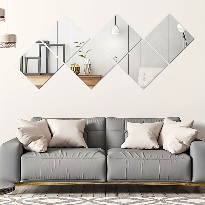 Acrylic Flexible Mirror Sheets Self Adhesive Mirror Tiles