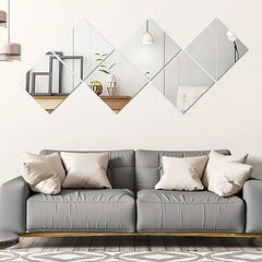 Acrylic Flexible Mirror Sheets Self Adhesive Mirror Tiles