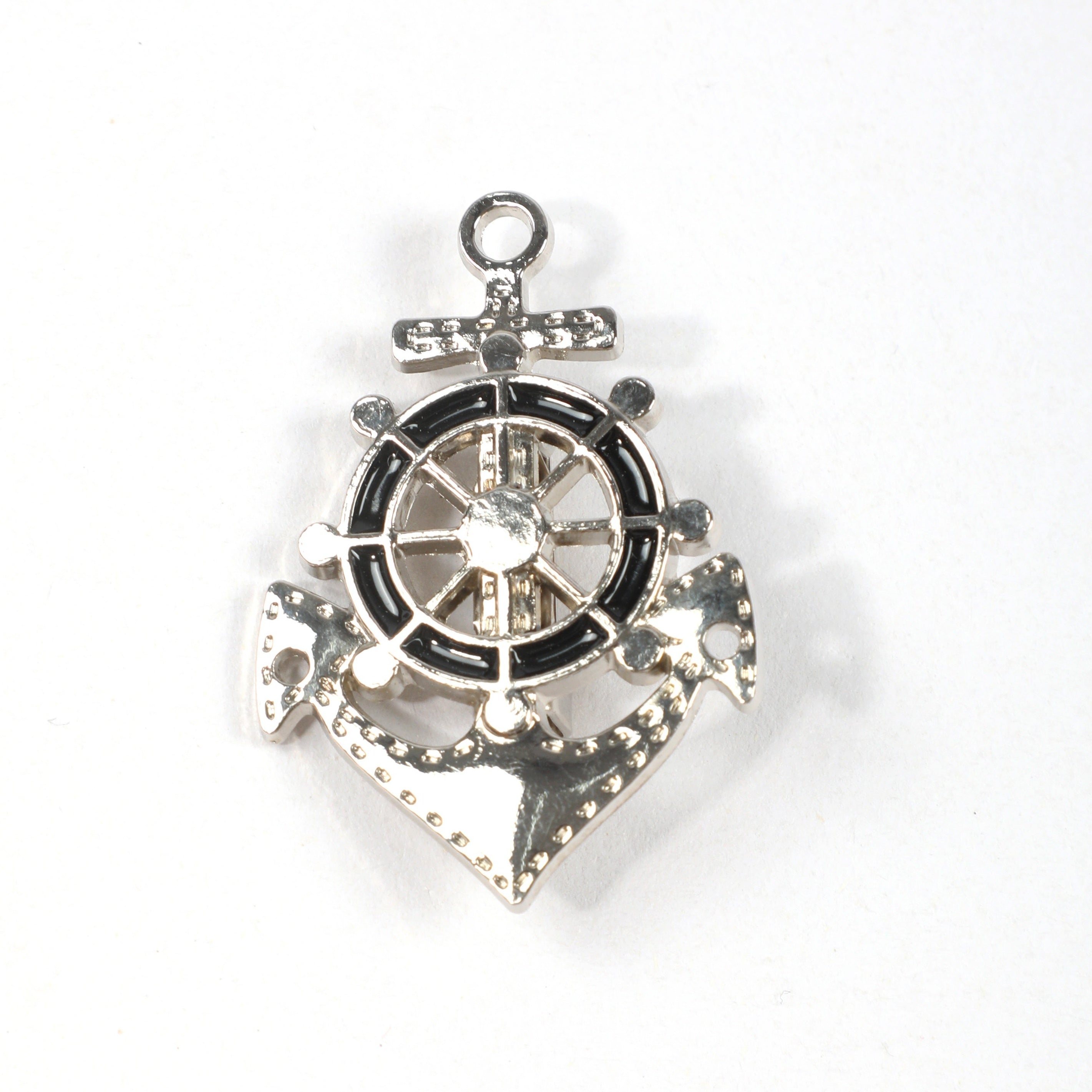 1PC Men's Boat Rudder Brooch Clothing Accessories